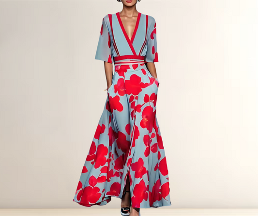 Jagoda – elegancka, lekka sukienka z rękawami