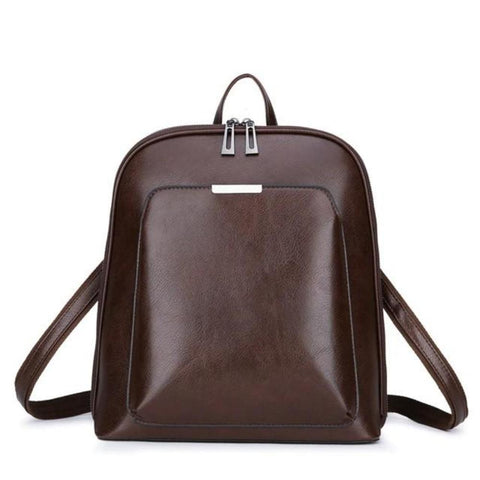 Sac à dos classique à double fermeture éclair - Design épuré