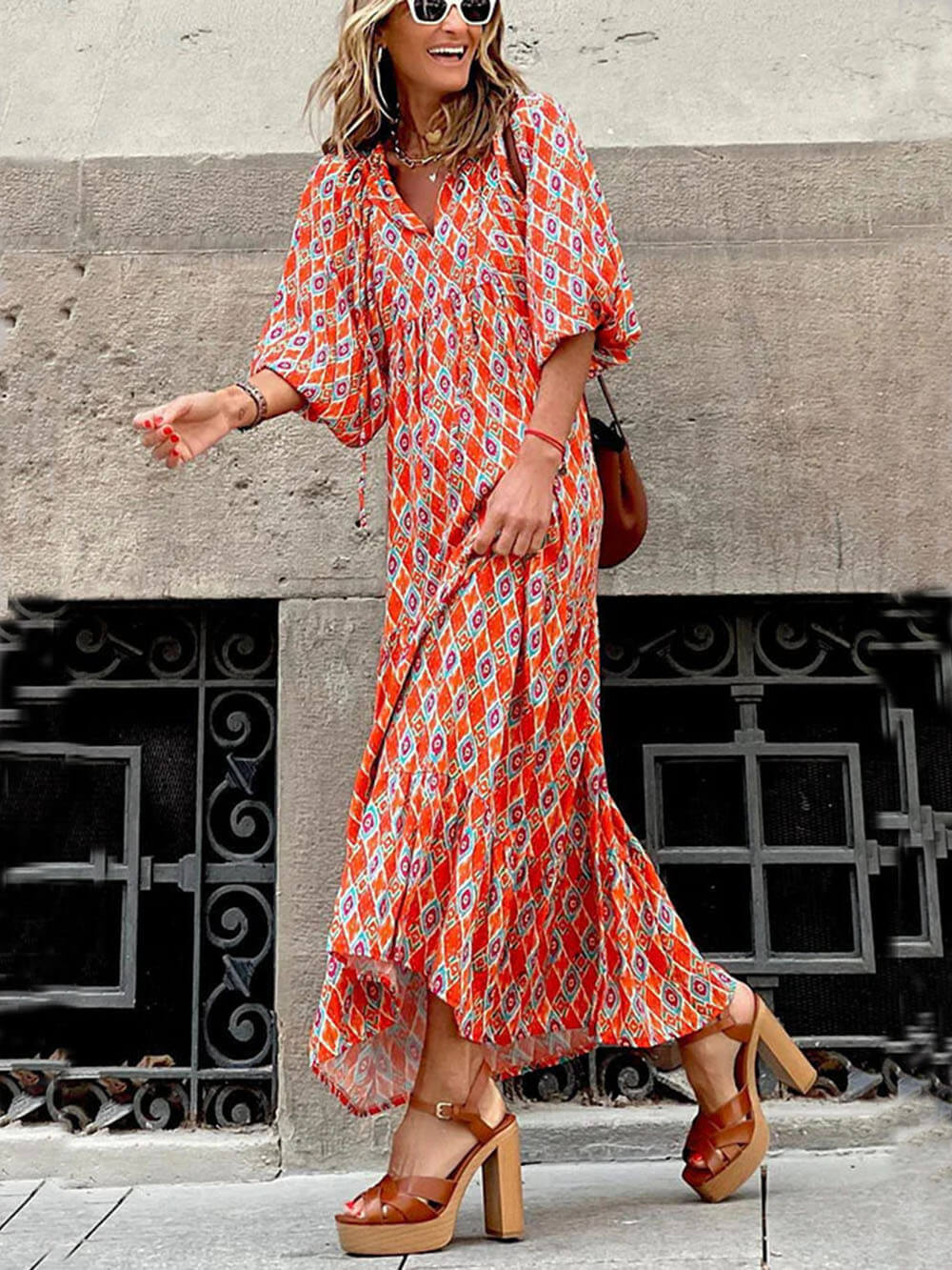 Fleur | Sukienka Maxi w Stylu Boho
