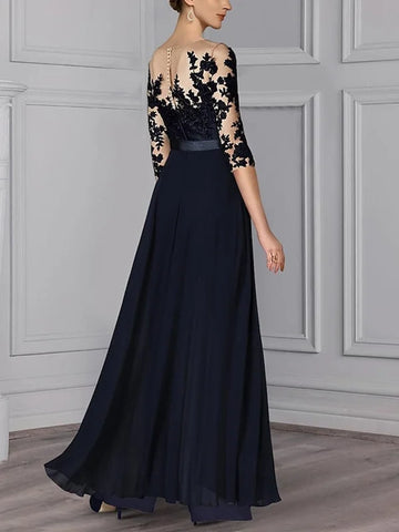 Kombinezon z Koronki w Jednolitym Kolorze z Okrągłym Dekoltem