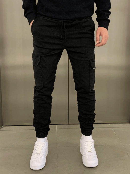 Bartosz / Luźne spodnie cargo jogger