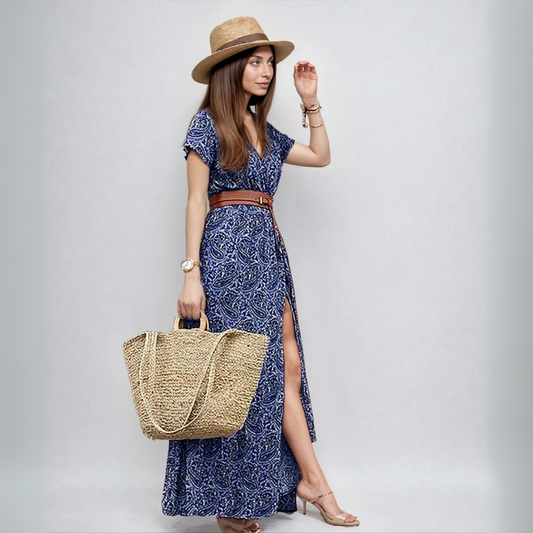 Zuzanna | Elegancka sukienka boho w szykownym stylu