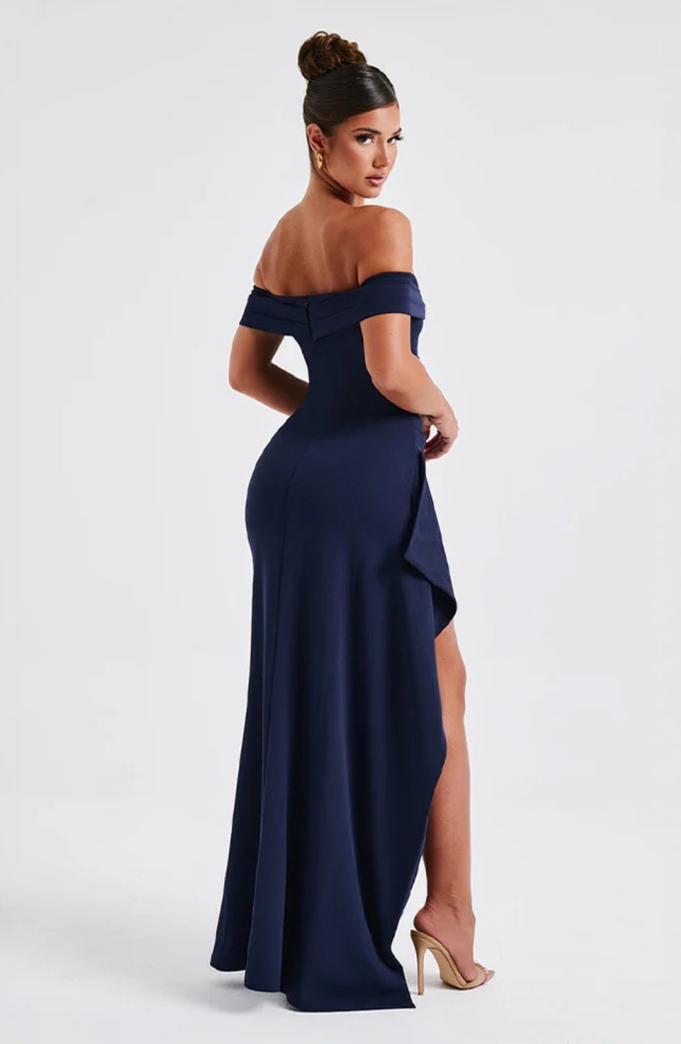 Zofia Sculptée deLuxe długa sukienka maxi