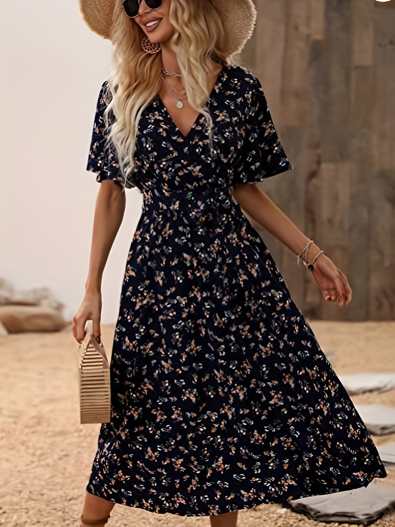 Iza / Boho Sukienka Kwiatowa