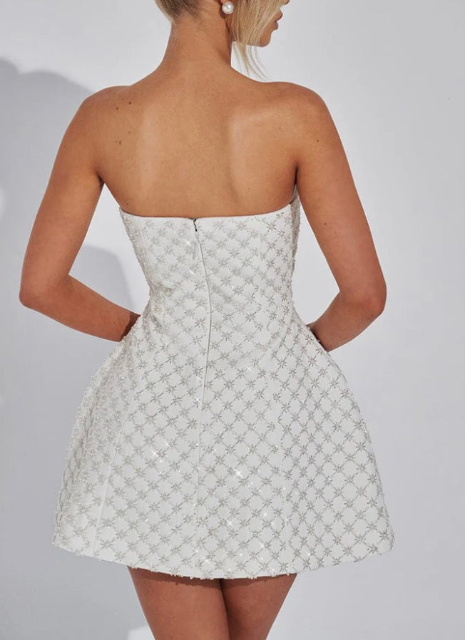 Klasyczna Sukienka Bandeau