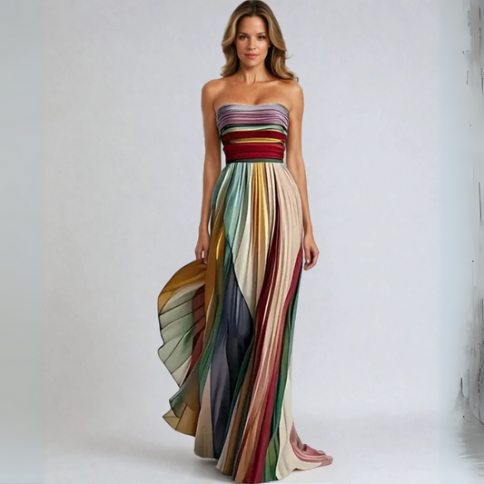 Azja | Sukienka maxi w stylu casual premium