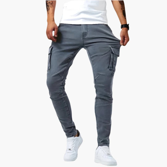 Alex | Jeansy cargo ze stretchem