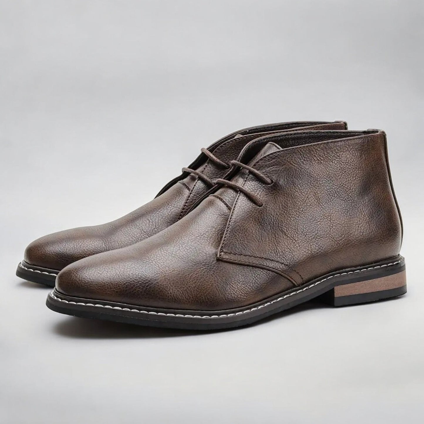 Herold  | Skórzane buty ze skóry Chukka