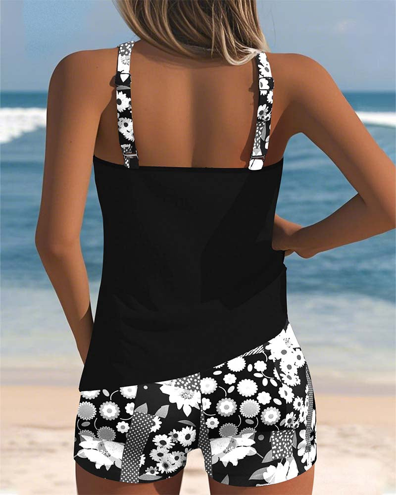SABRINA™ | Twee-delige Bloemenbikini z Comfortabele Pasvorm