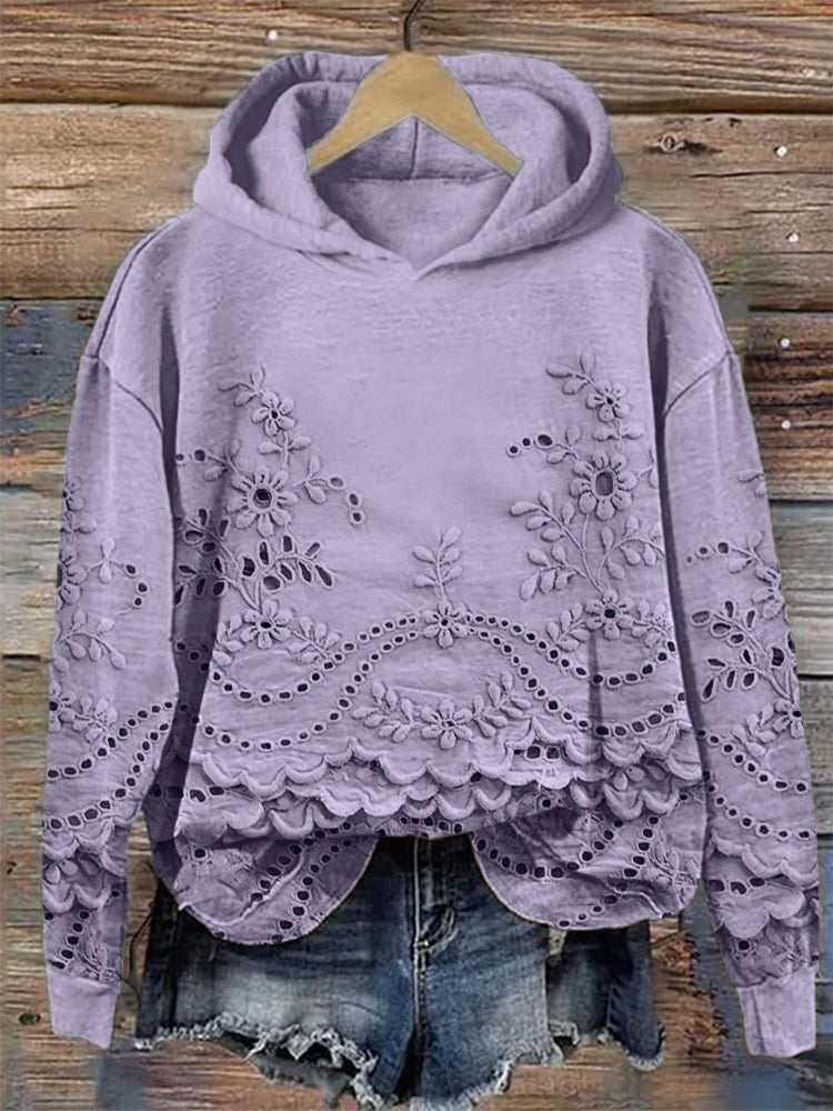 Genowefa – retro bluza z nadrukiem vintage