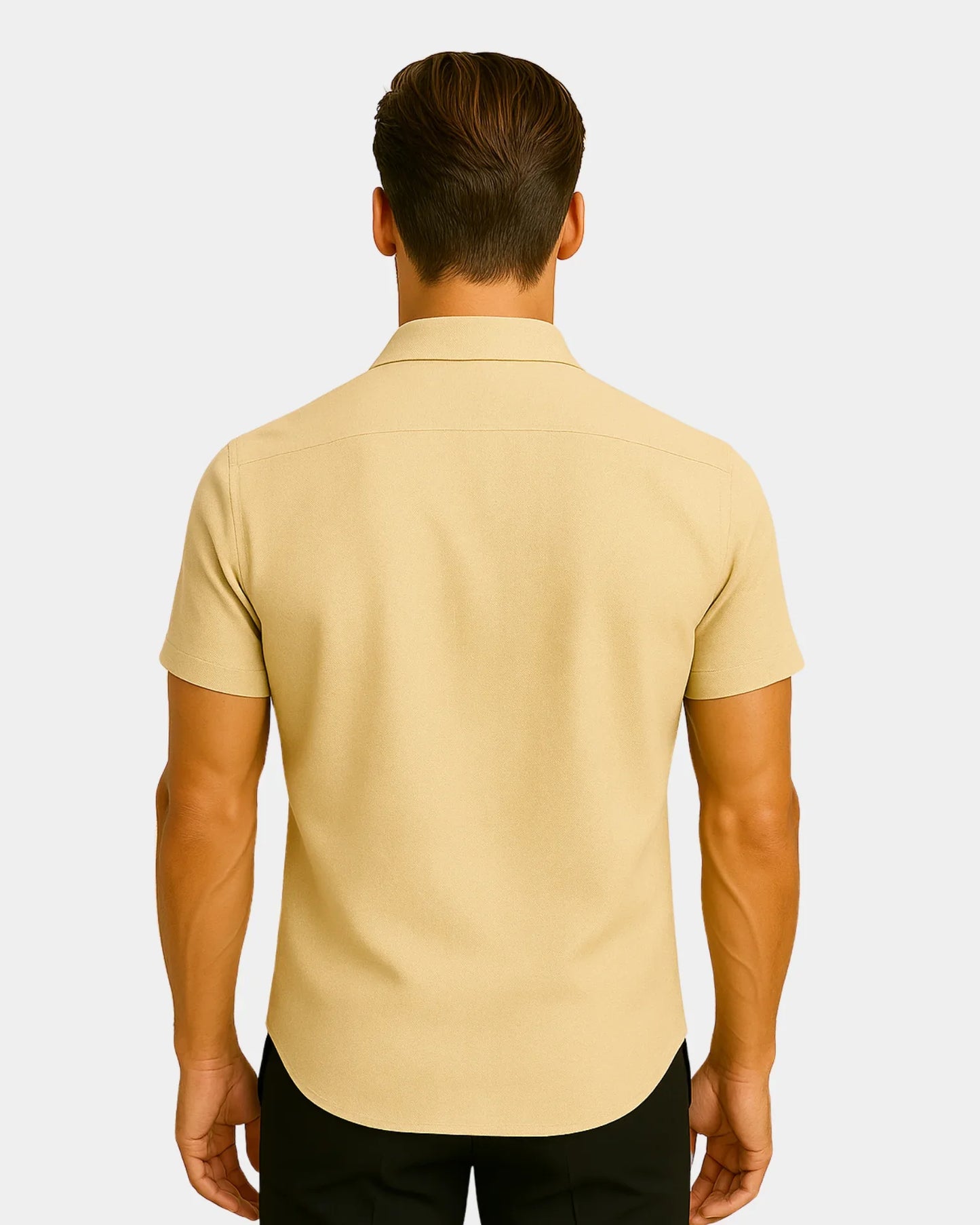 Marek – Koszula lniana khaki