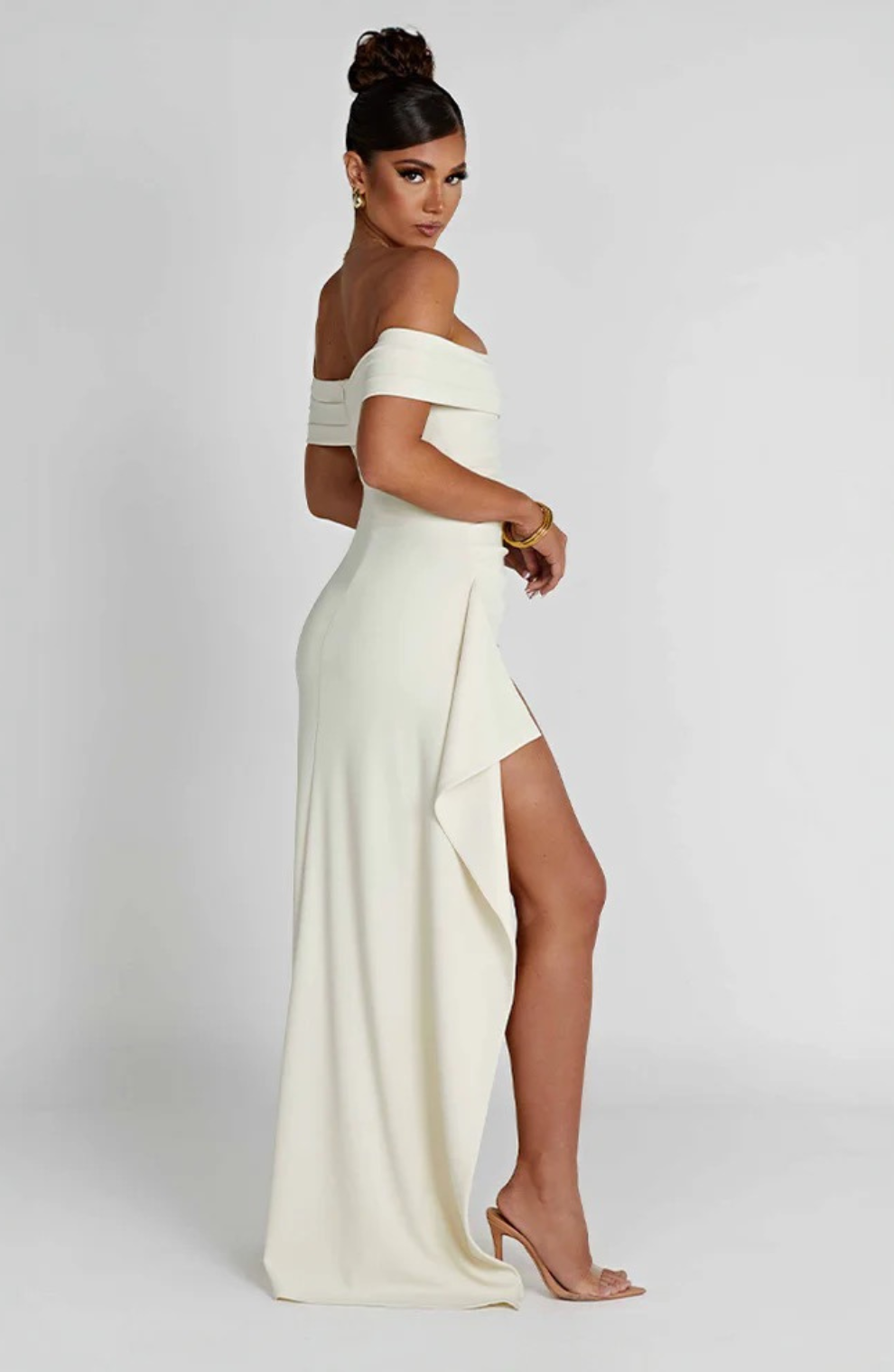 Zofia Sculptée deLuxe długa sukienka maxi