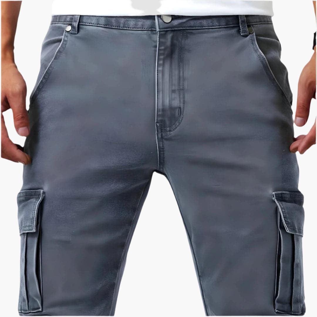 Alex | Jeansy cargo ze stretchem