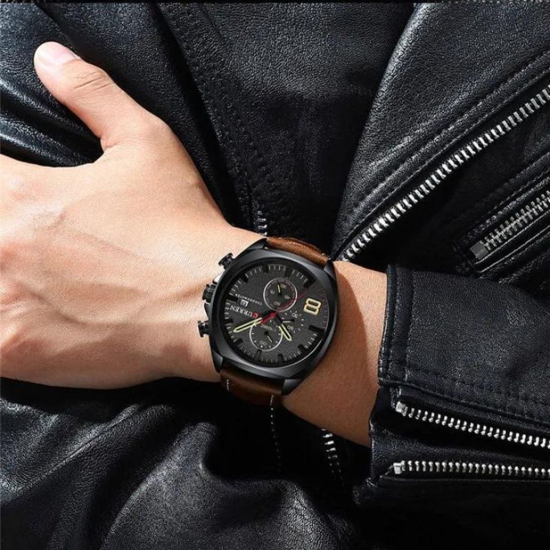 Adrian – wodoodporny sportowy chronograf w stylu militarnym