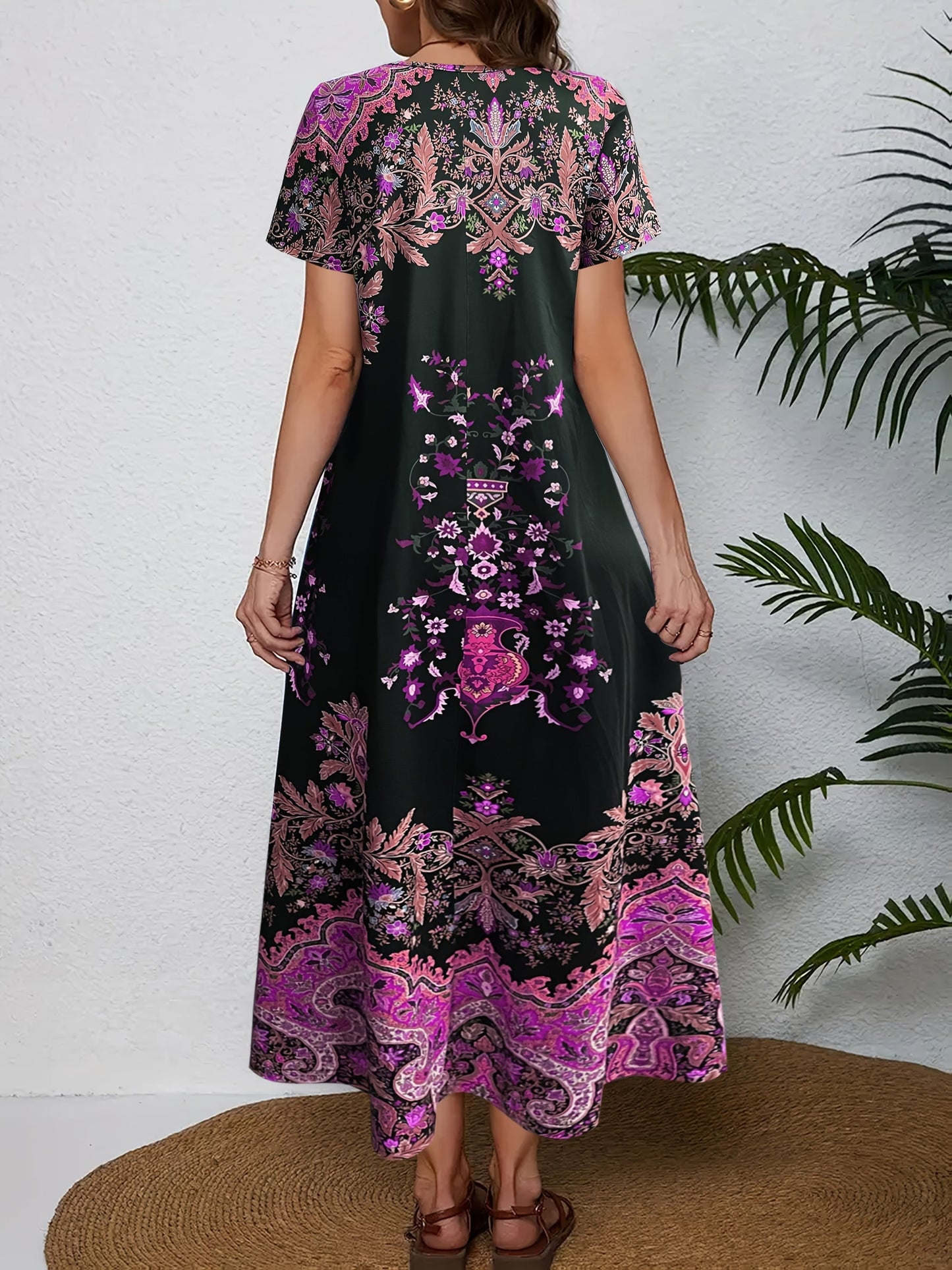 Antonina – Sukienka Maxi W Stylu Boho