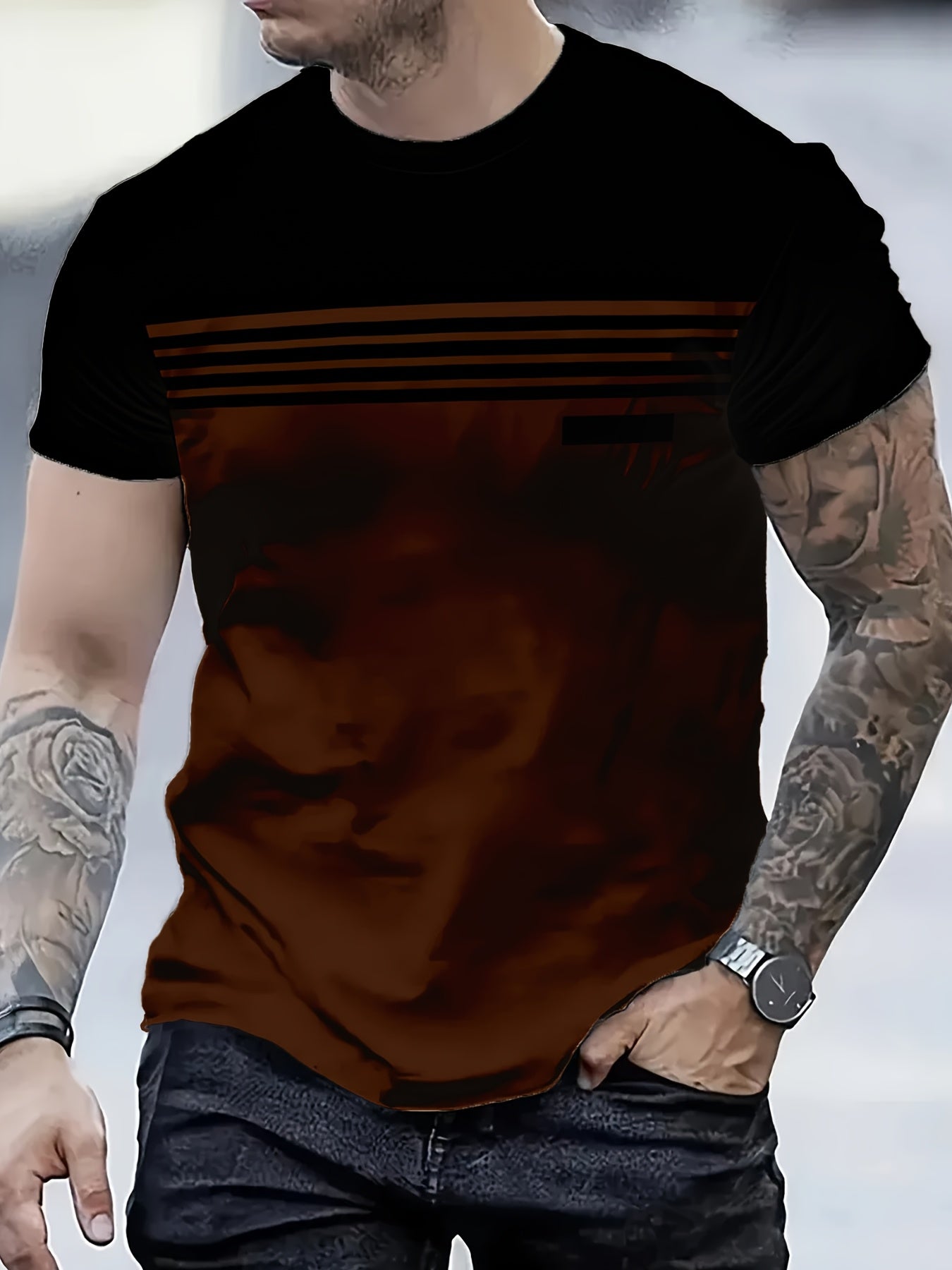 Szymon - Gradientowy T-shirt