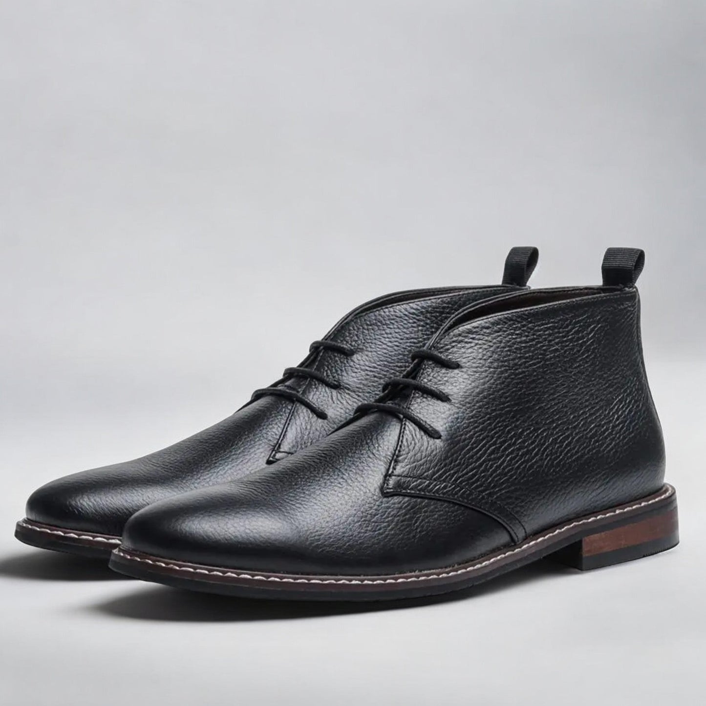 Herold  | Skórzane buty ze skóry Chukka