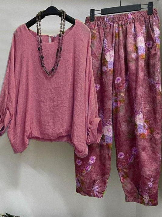 Trzyczęściowy zestaw plus size z