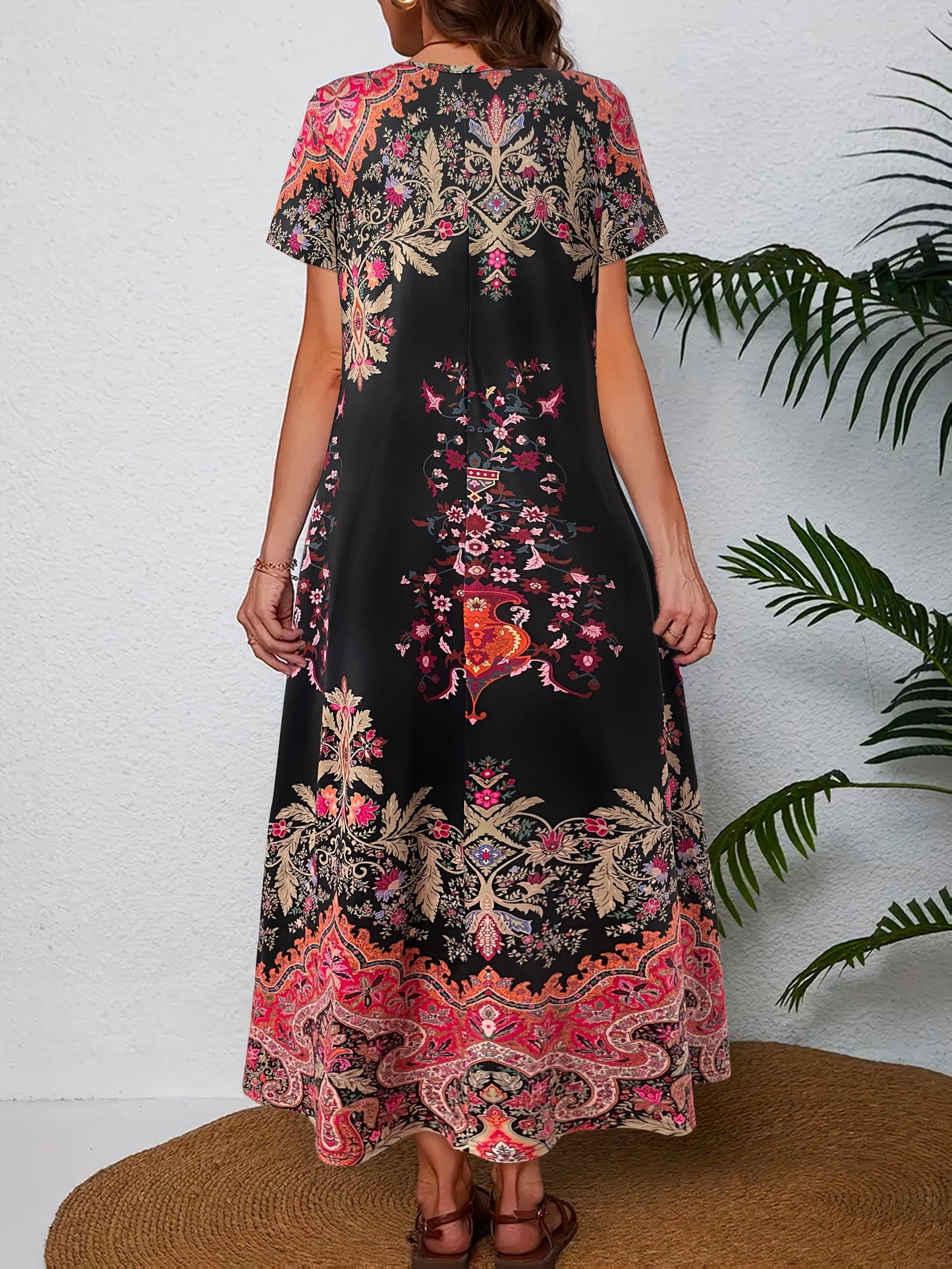 Antonina – Sukienka Maxi W Stylu Boho