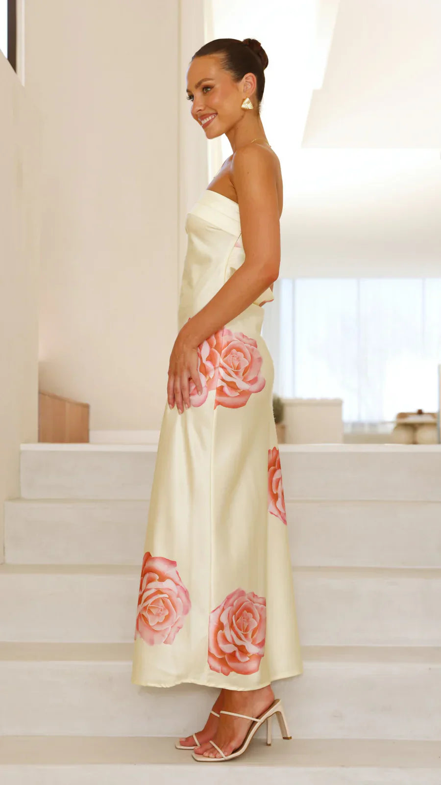Sukienka maxi Amelia w kwiaty