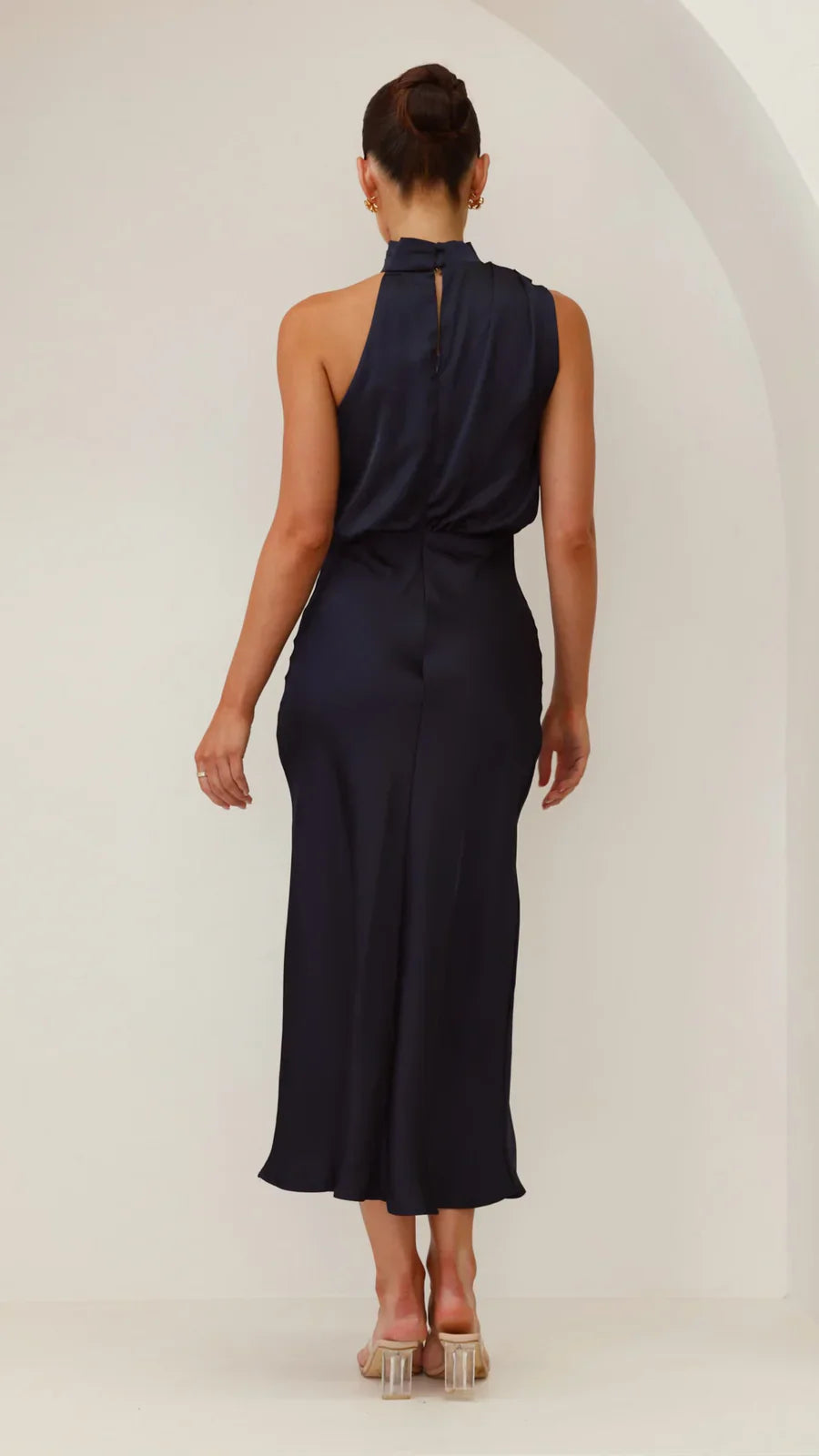Sukienka midi Amara Satin Couture