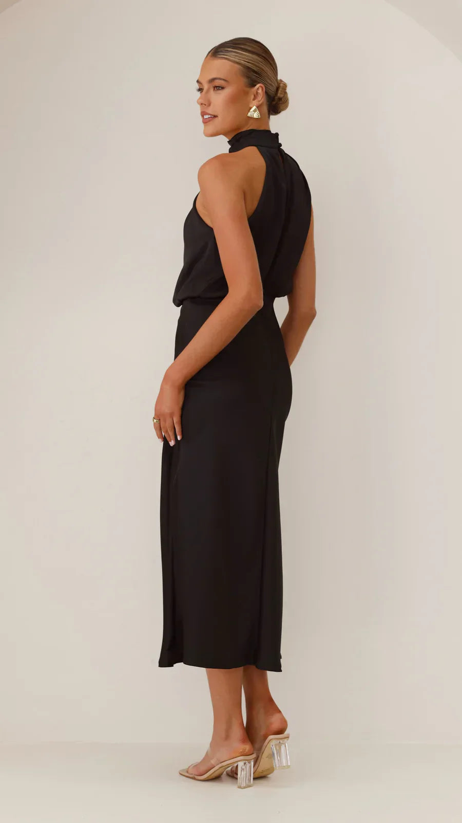 Sukienka midi Amara Satin Couture