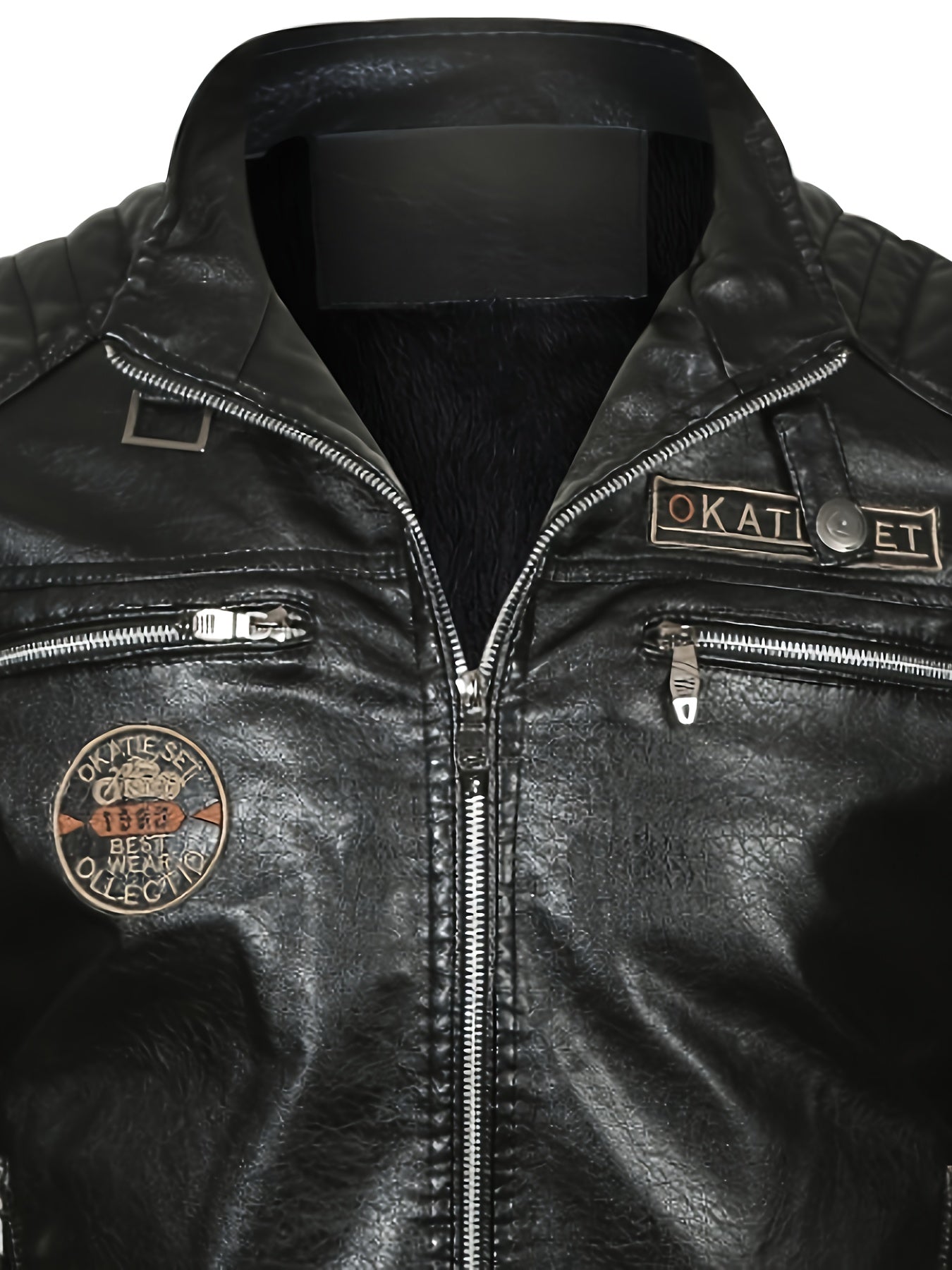 Stylowa kurtka o vintage wyglądzie