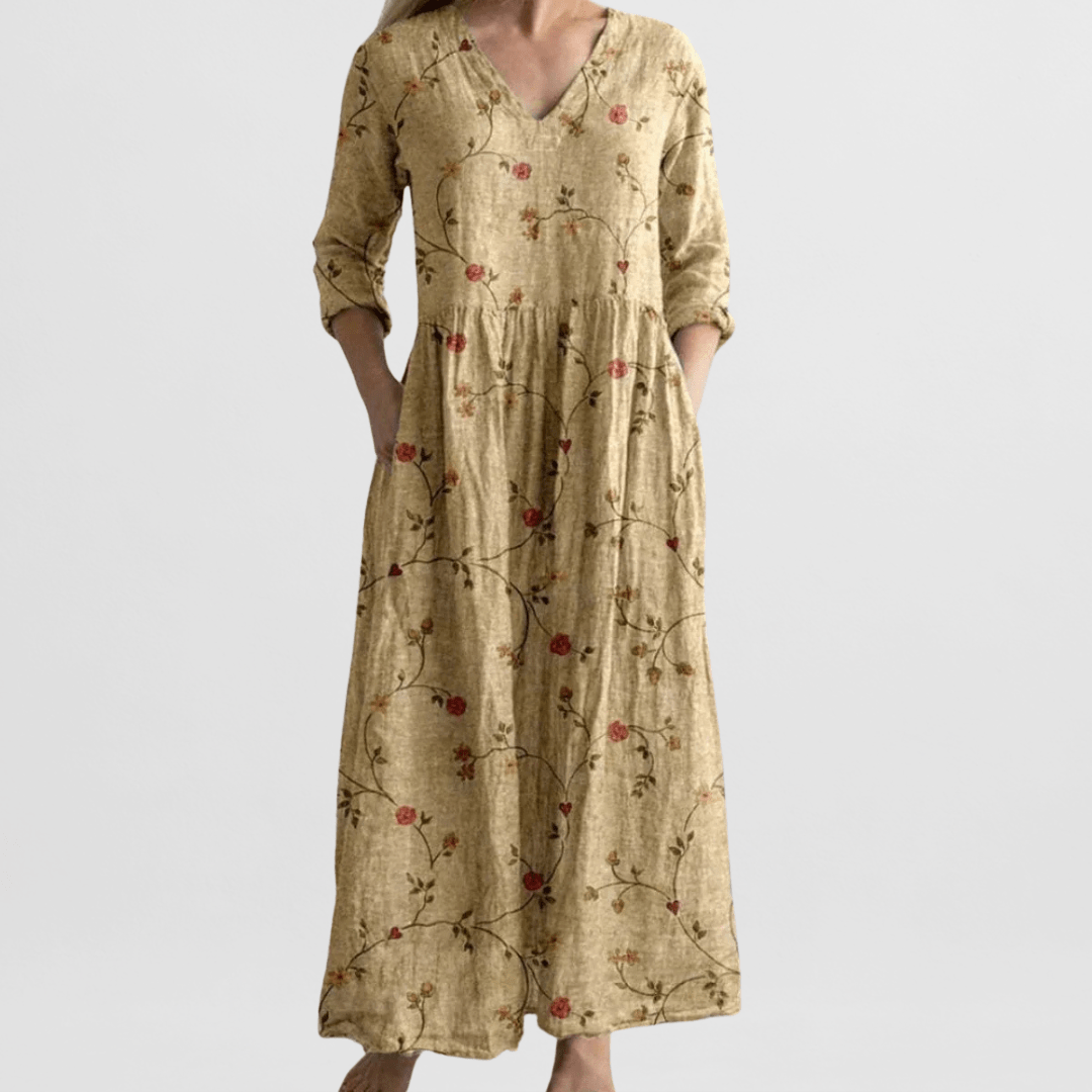 Sukienka maxi Serena w kwiaty