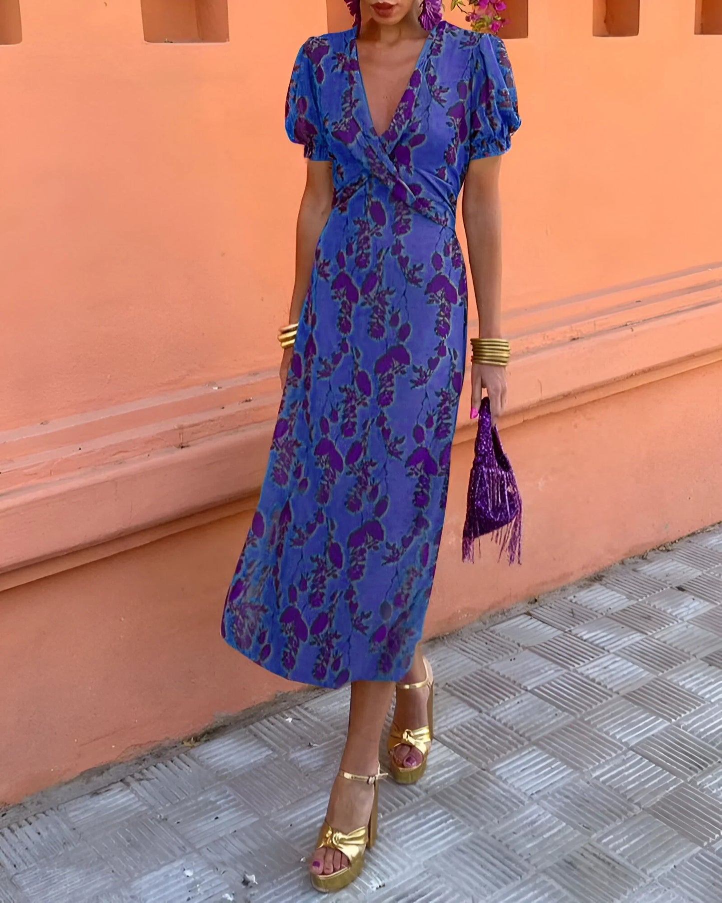 Melys | Elegancka i uniwersalna letnia sukienka