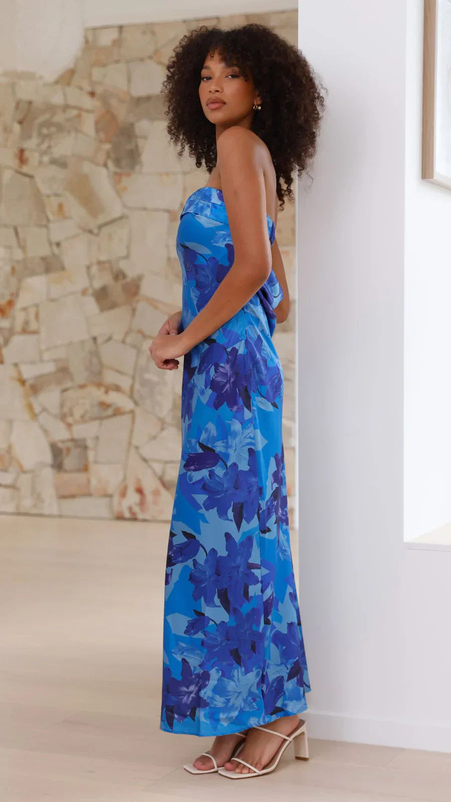 Sukienka maxi Amelia w kwiaty