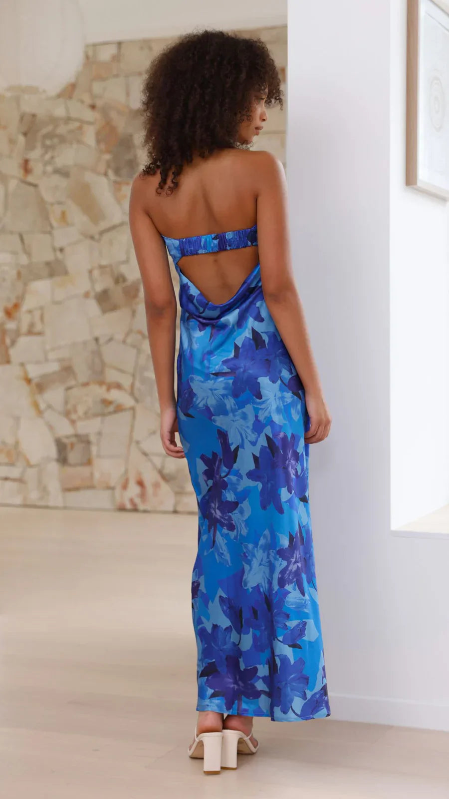 Sukienka maxi Amelia w kwiaty