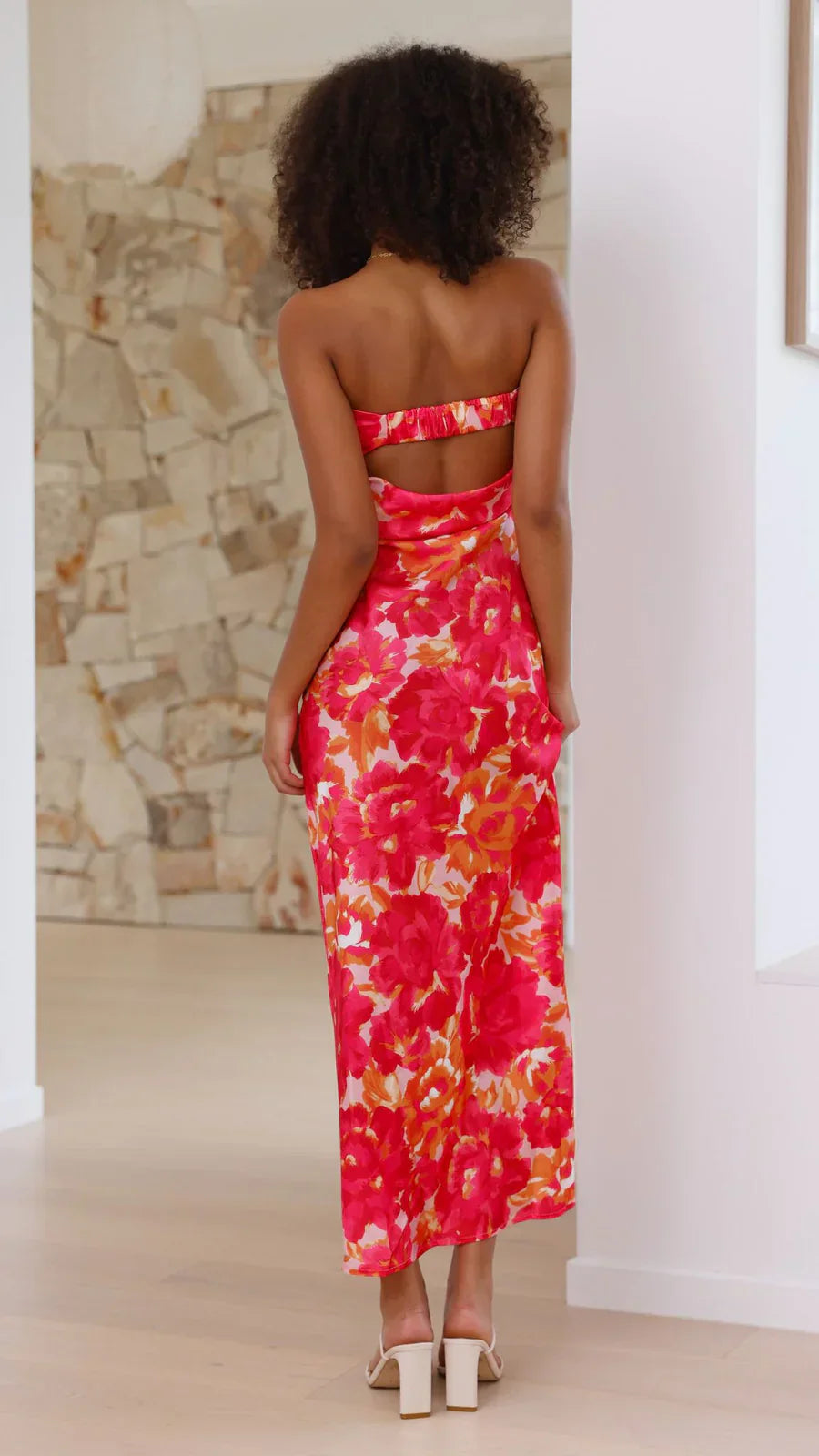 Sukienka maxi Amelia w kwiaty