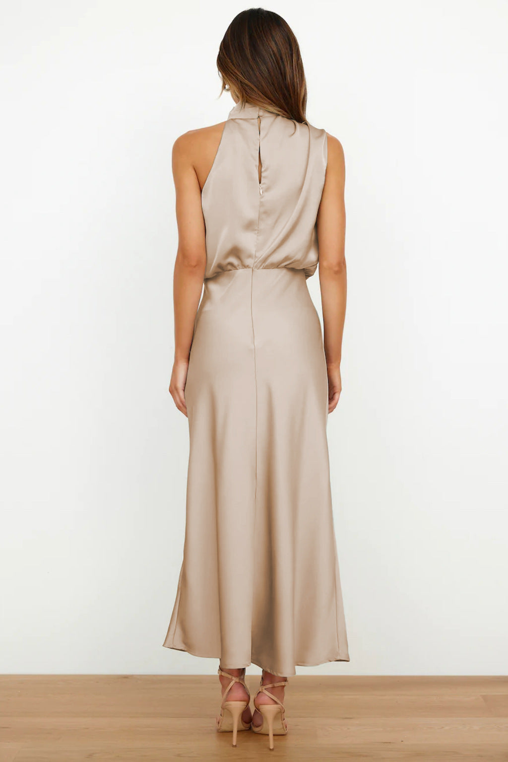Valeria™ | Sukienka maxi z dekoltem halter