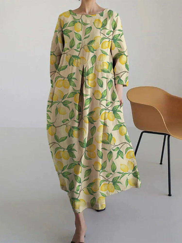 SOPHIE - SUKIENKA MIDI LEMON TREE