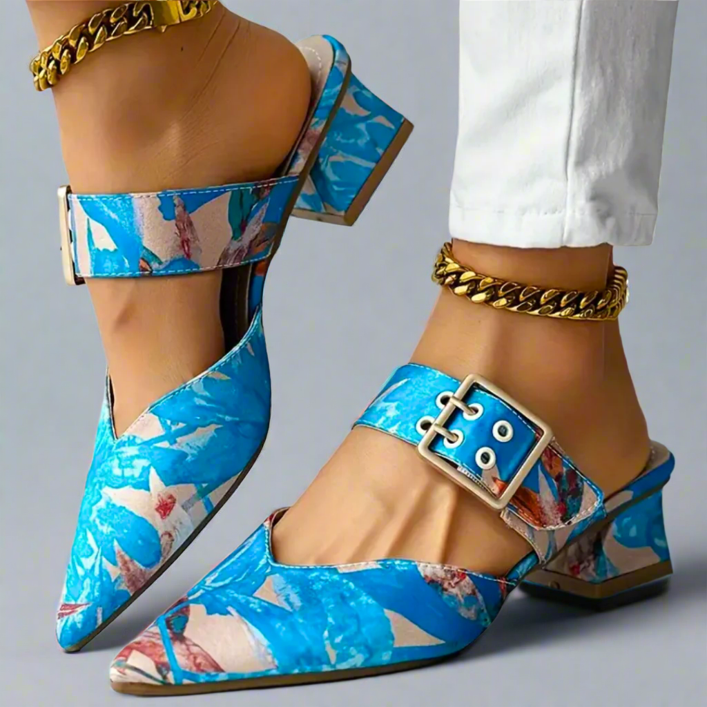 Leandra | Kolorowe sandały zapewniające wygodę na co dzień