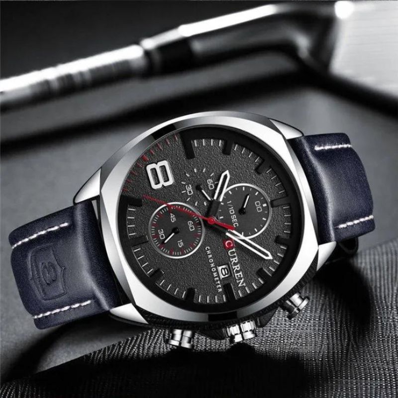 Adrian – wodoodporny sportowy chronograf w stylu militarnym