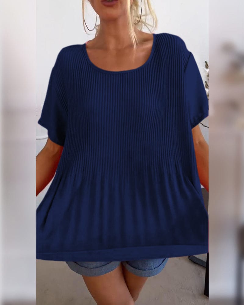 Bluzka Viviane z delikatnym lejem