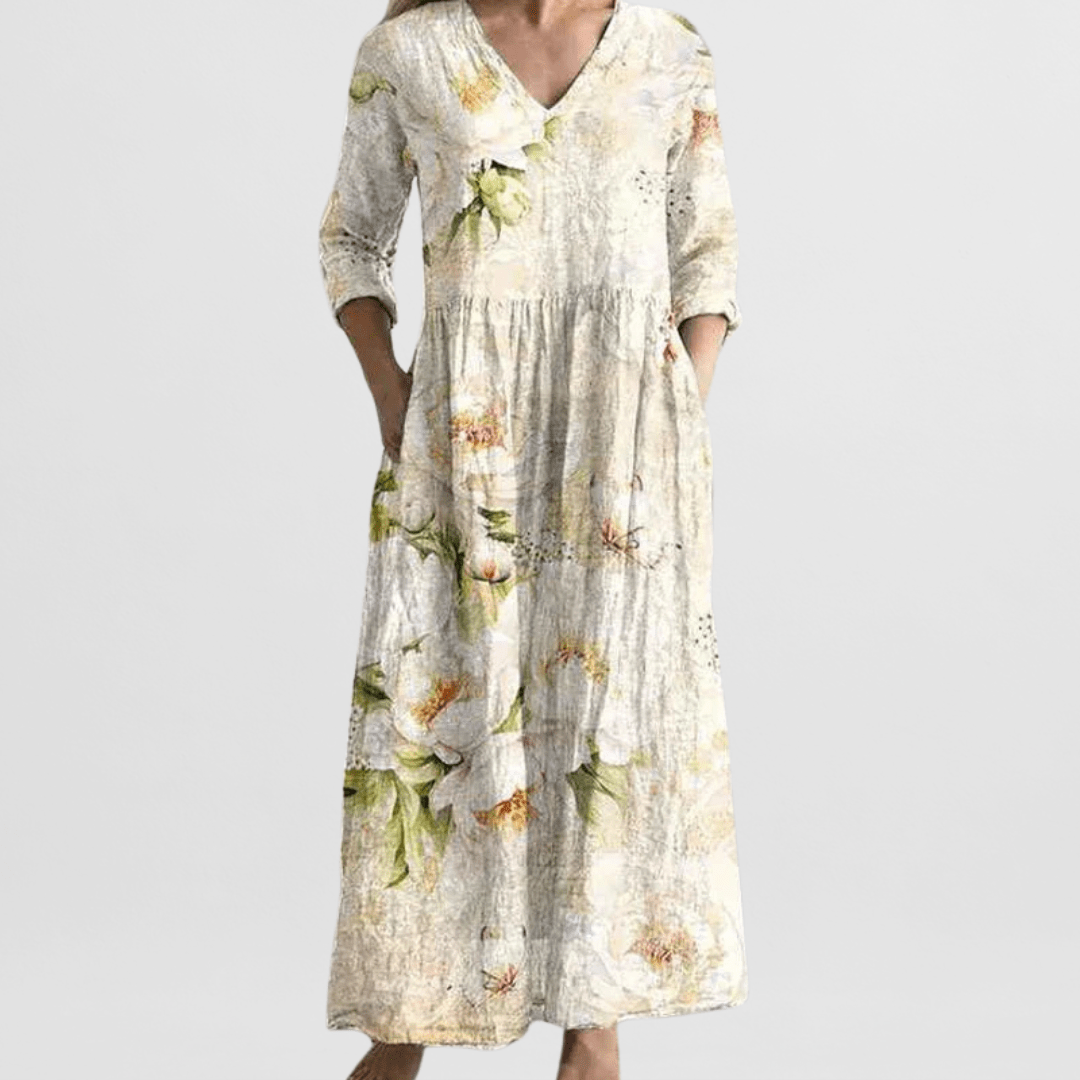 Sukienka maxi Serena w kwiaty