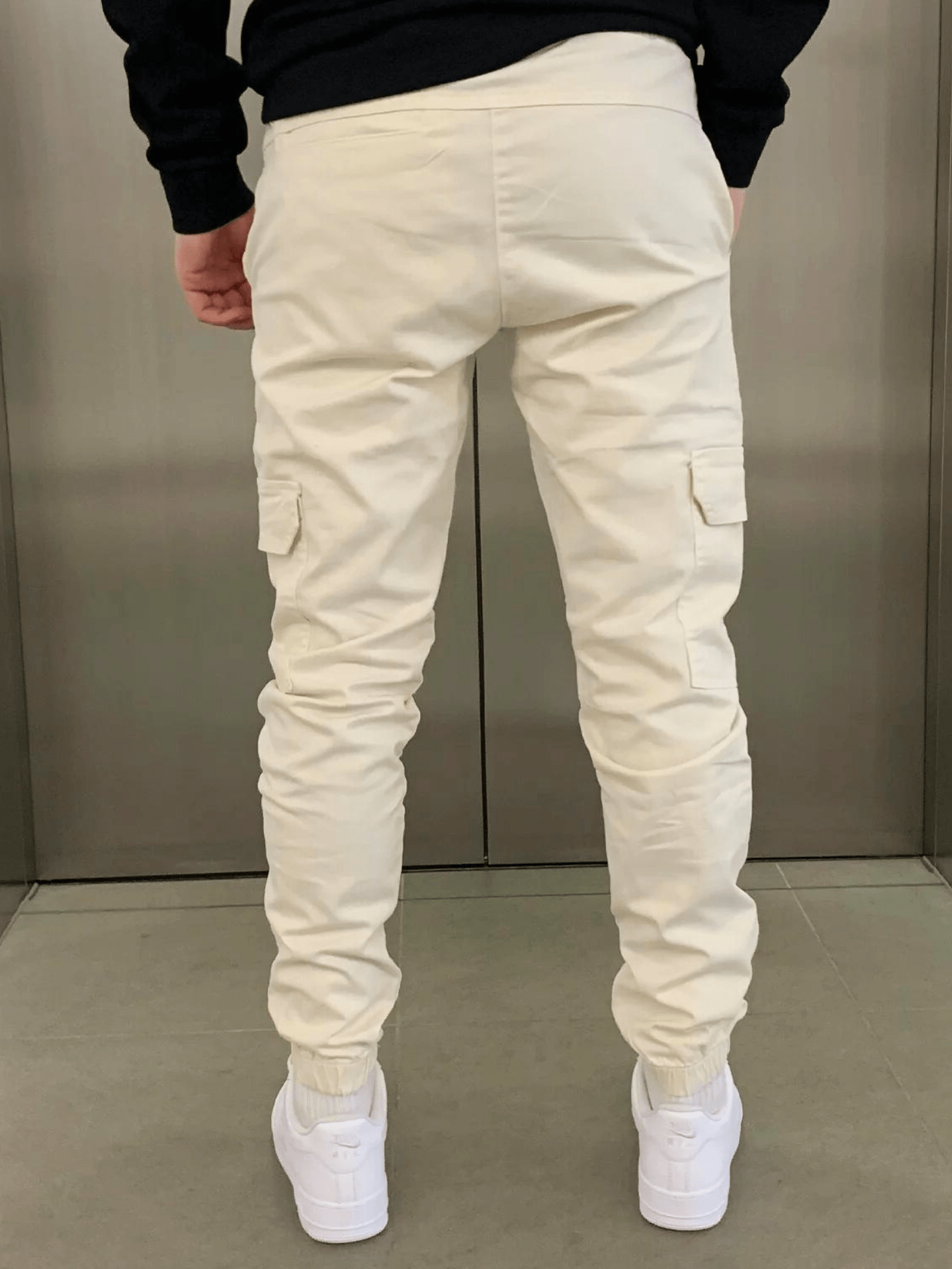 Bartosz / Luźne spodnie cargo jogger