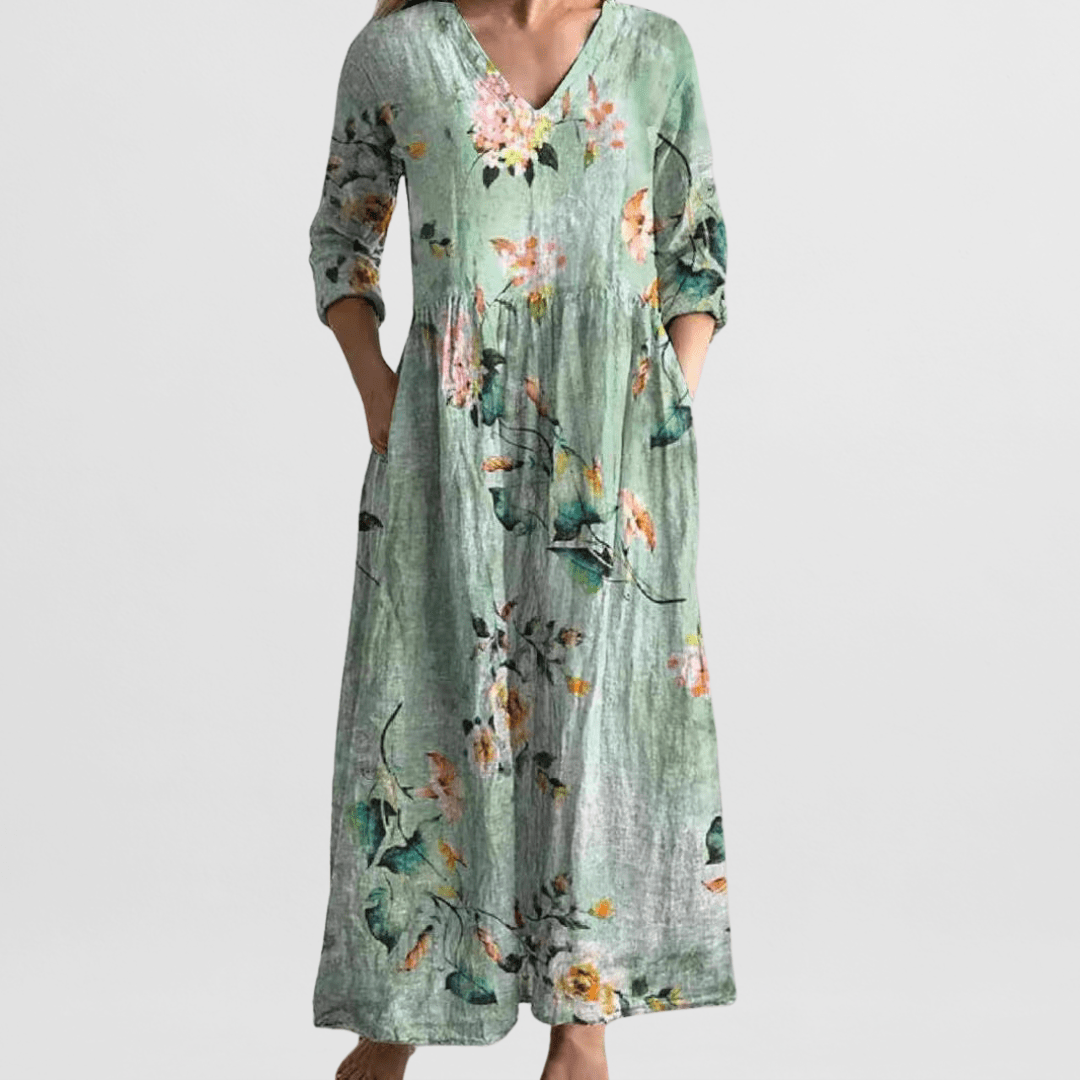 Sukienka maxi Serena w kwiaty