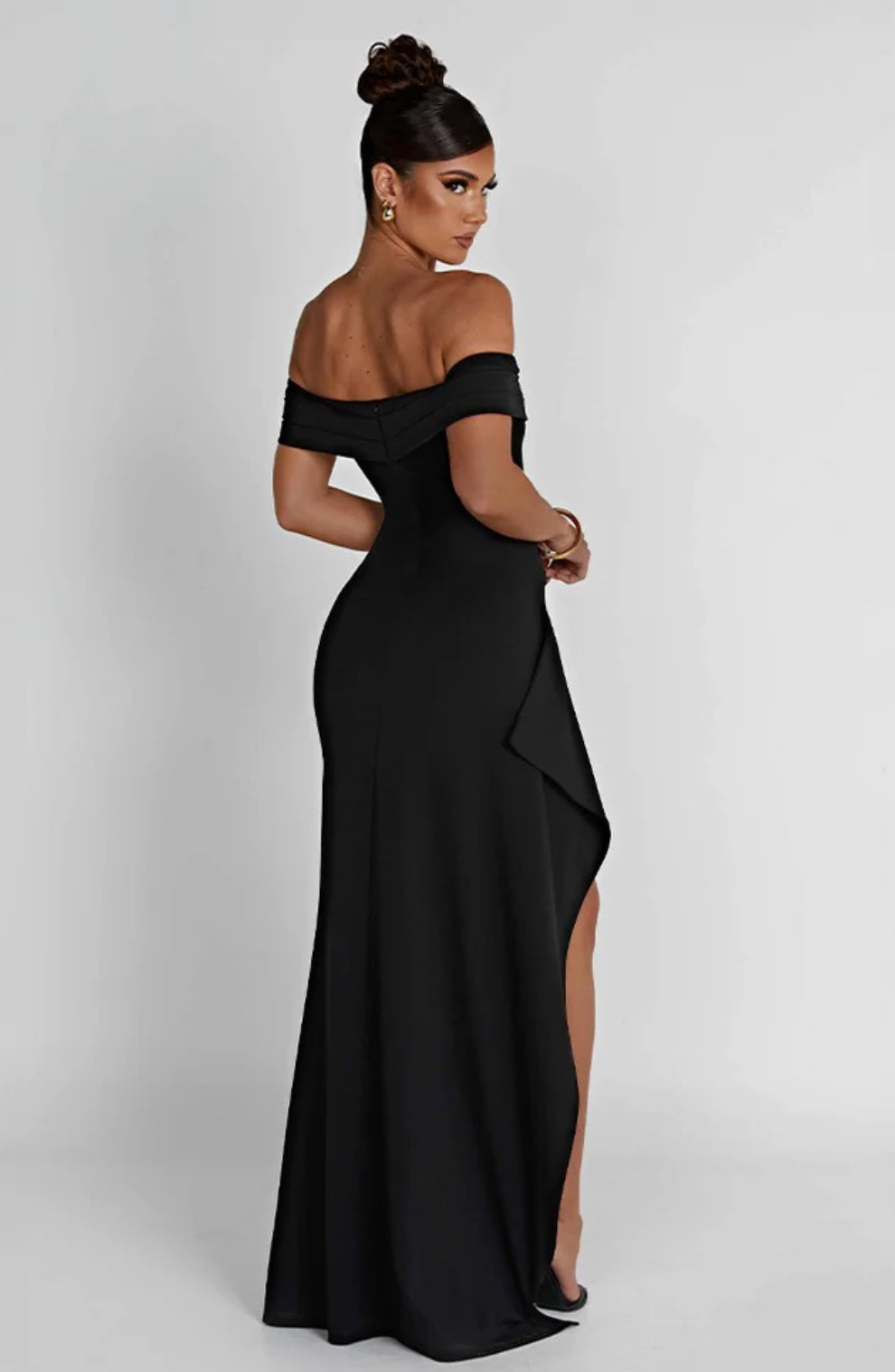 Zofia Sculptée deLuxe długa sukienka maxi