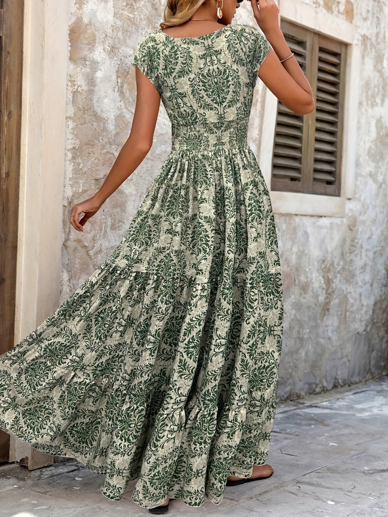 Natalia / Kwiatowa Sukienka Maxi