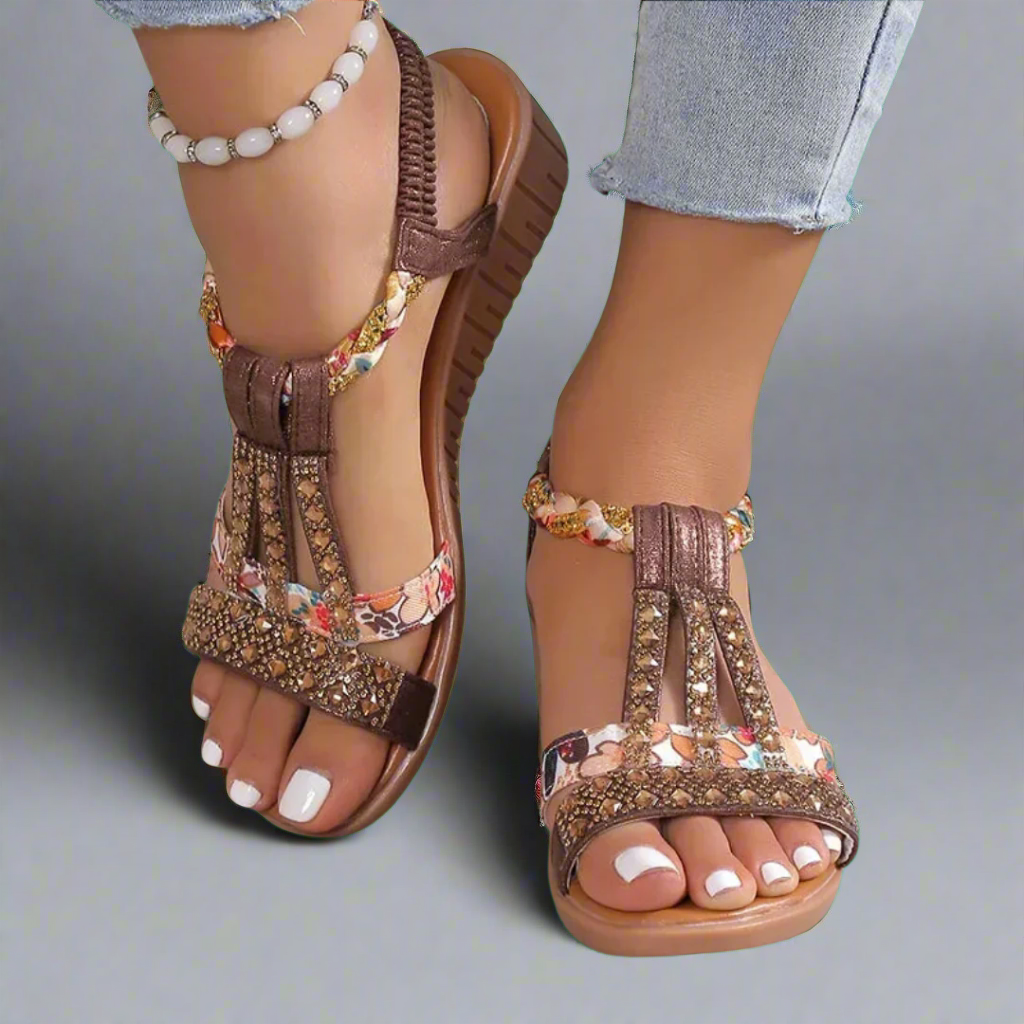 Bernatrudis | Eleganckie sandały w stylu boho na lato