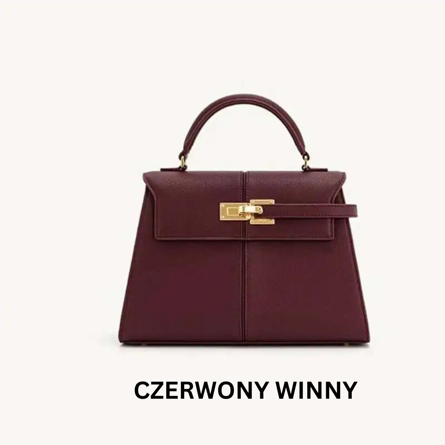 Elegancka skórzana torebka