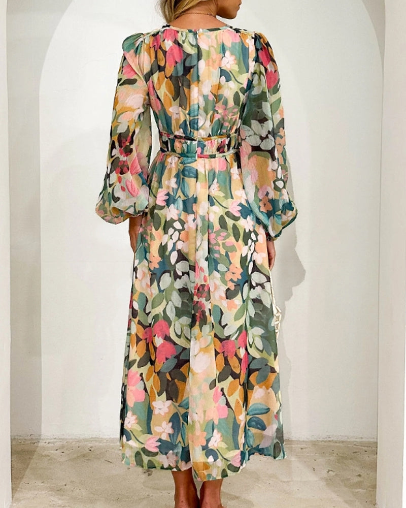 Elvira - Sukienka maxi boho chic