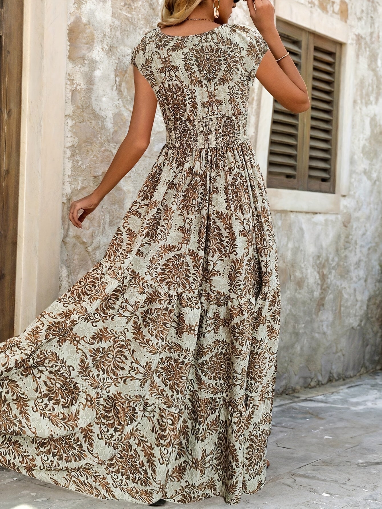 Natalia / Kwiatowa Sukienka Maxi