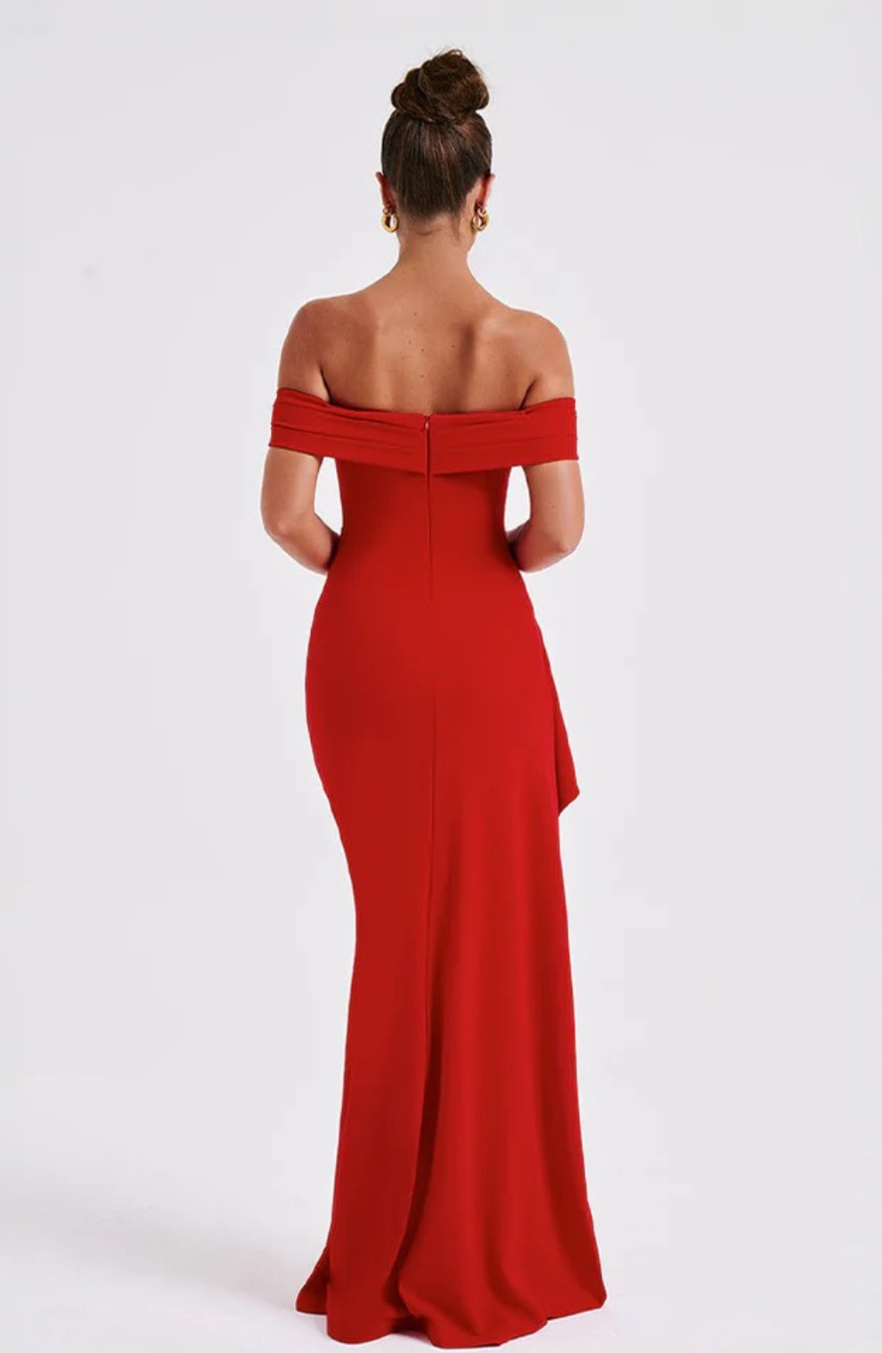 Zofia Sculptée deLuxe długa sukienka maxi
