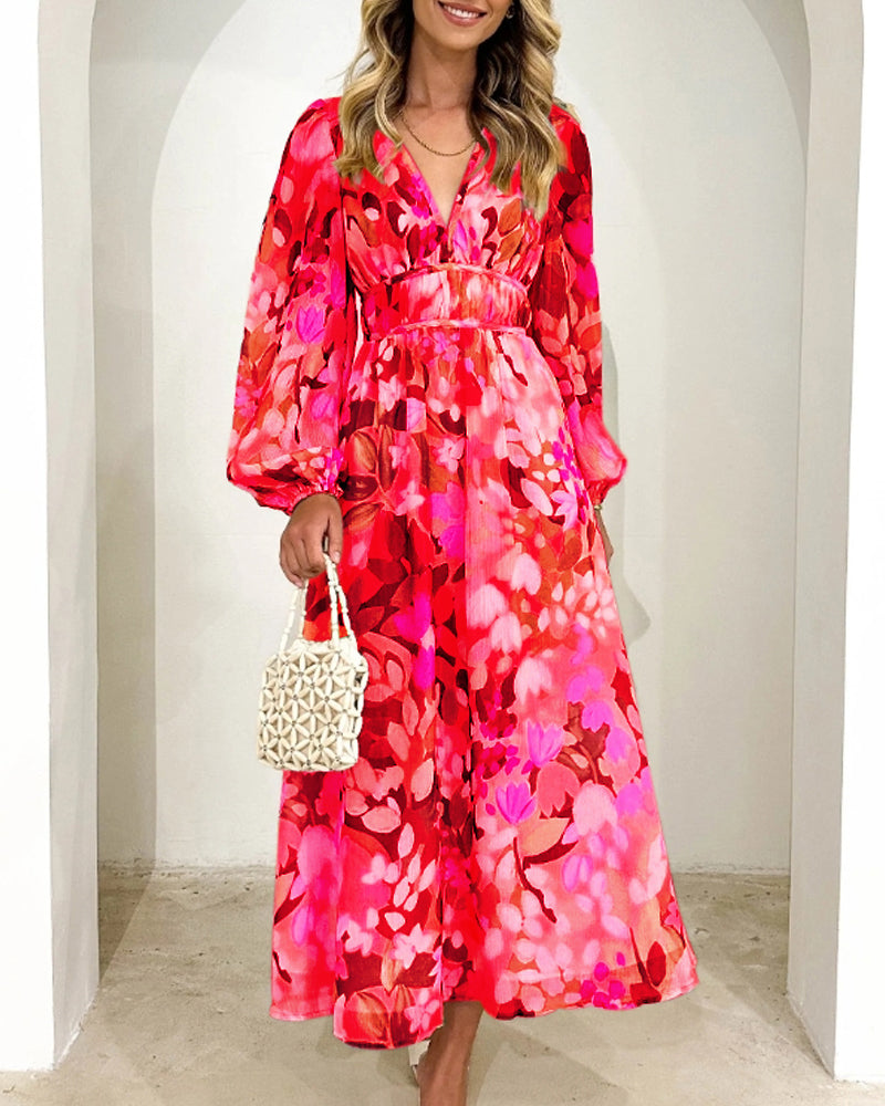 Elvira - Sukienka maxi boho chic