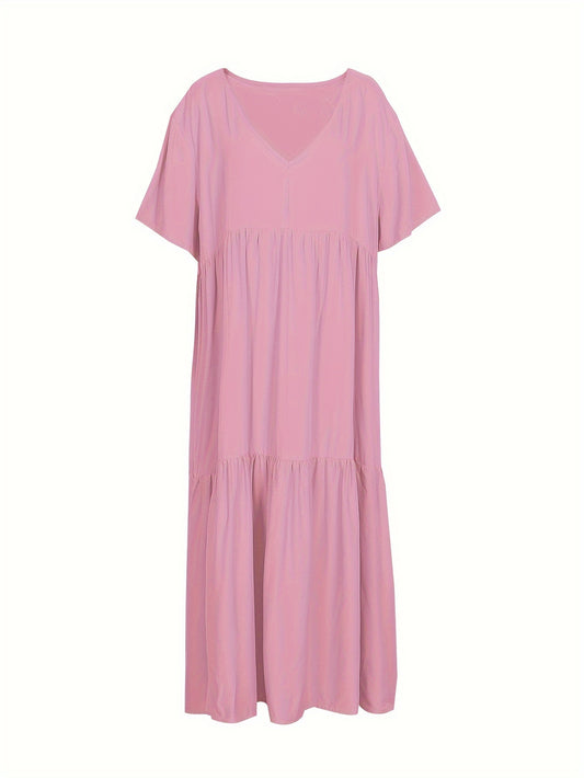 Rozkloszowana tunika plus size - Jolanta