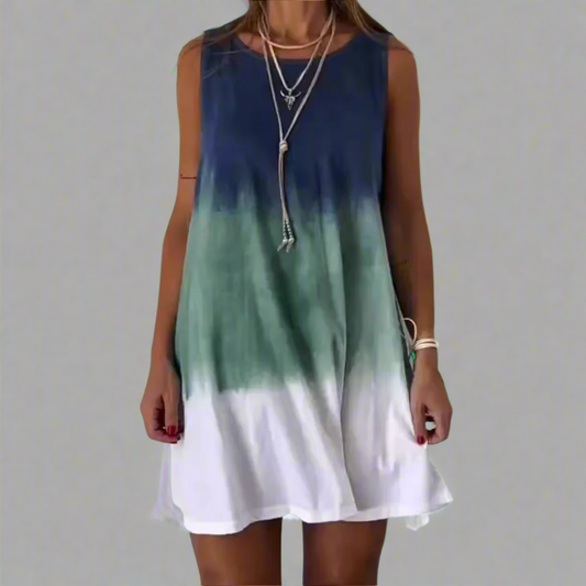 Dobrze | Modne mini kapcie z efektem tie-dye